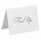 JAM Paper Thank You Card Set with Gold Script, 25ct.